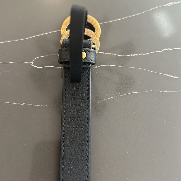 Gucci marmont logo belt, small size - Picture 3 of 3